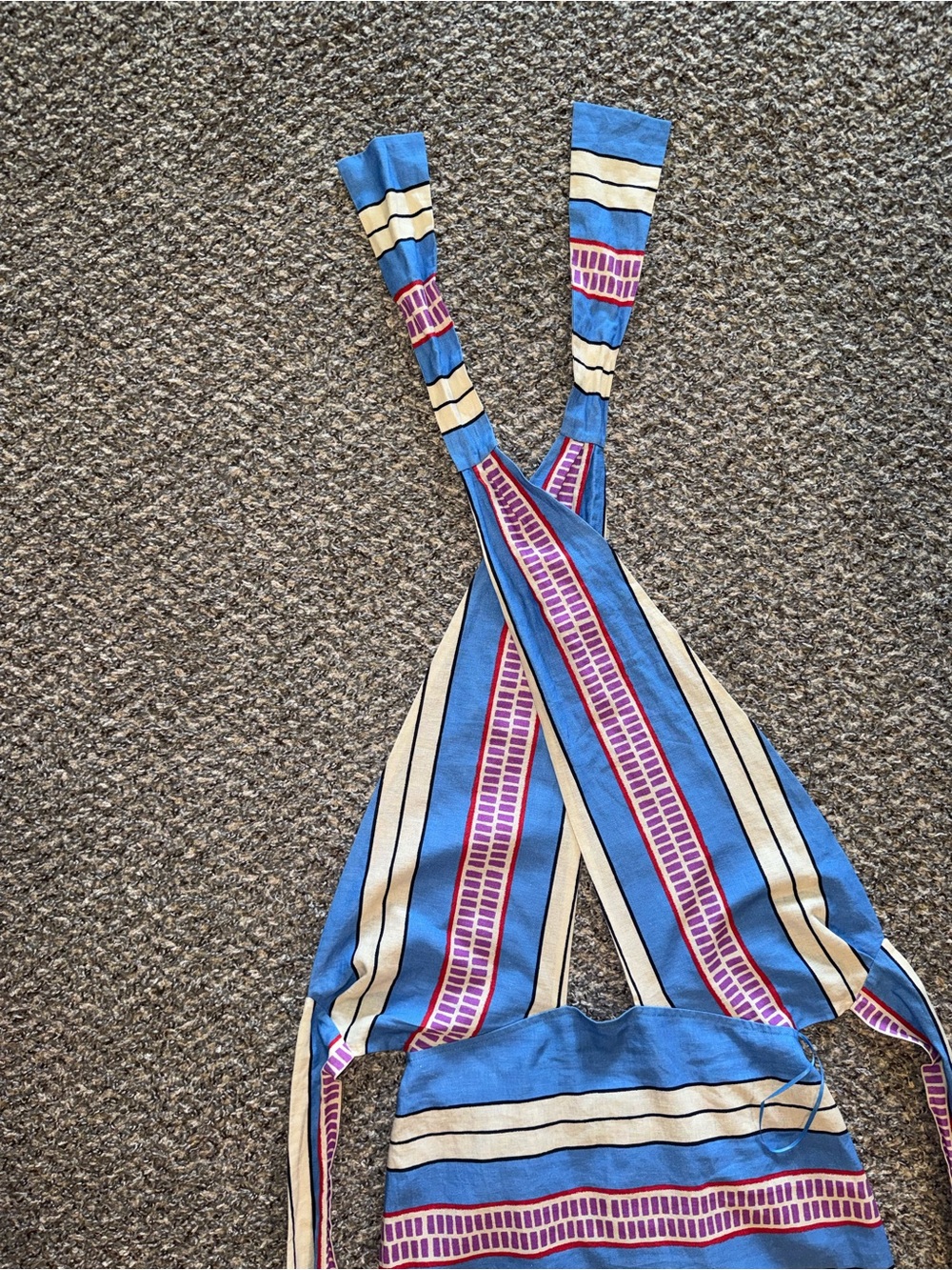 TUCKERNUCK Sorrento Stripe Ames Dress Size M Retail $398 Tuckernuck - Picture 9 of 10